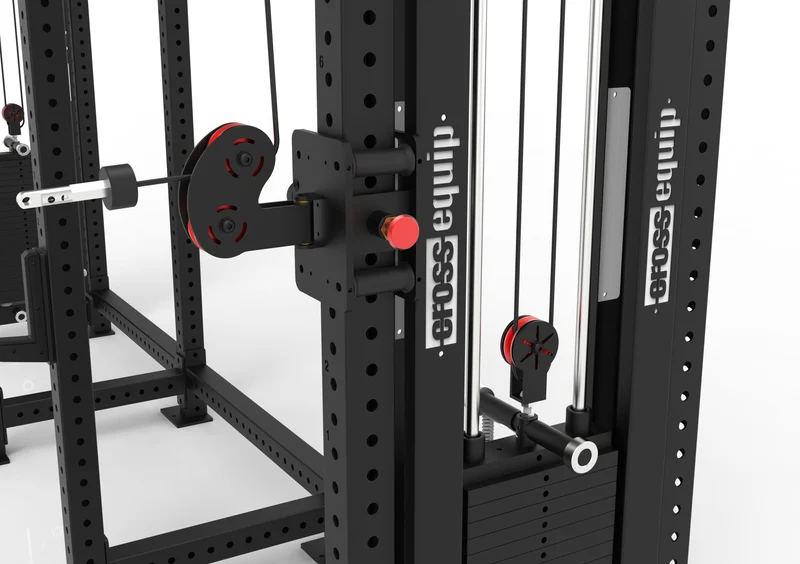 A-Line Rack with Wide Dual Pulley System