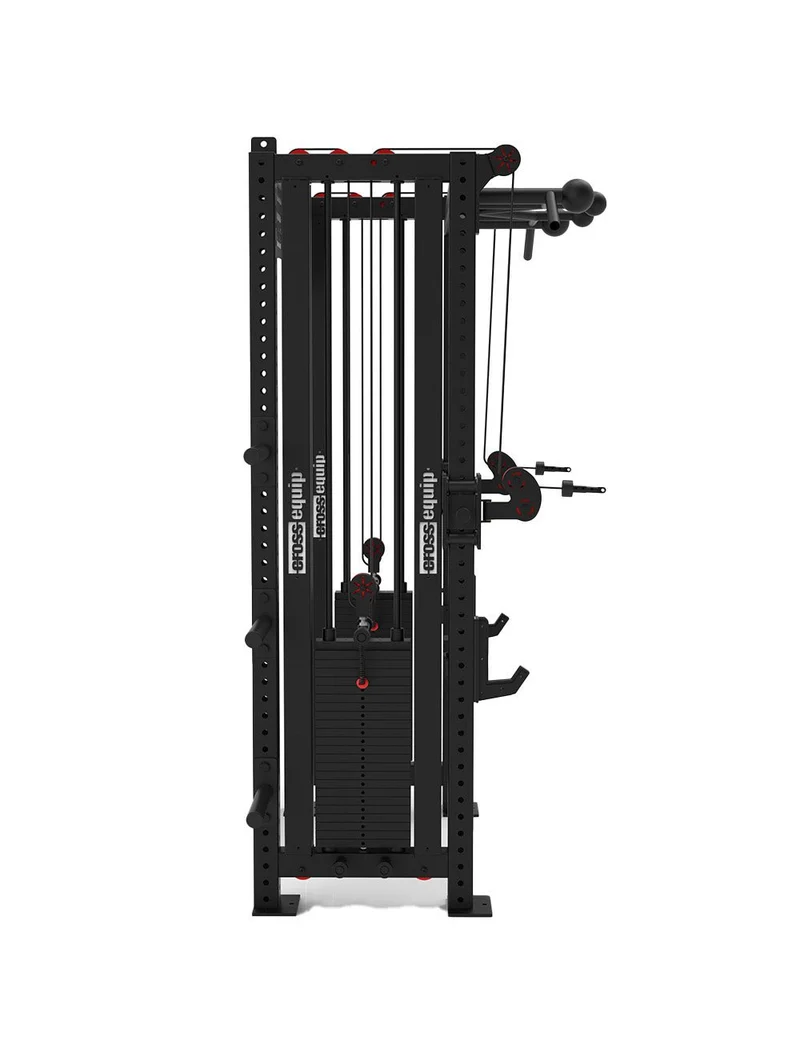 A-Line Multifunctional Dual Pulley System Rack