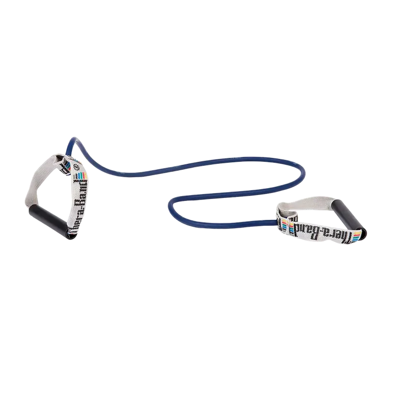 TheraBand Bodytrainer Tubing mit festen Griffen | 1,40 m