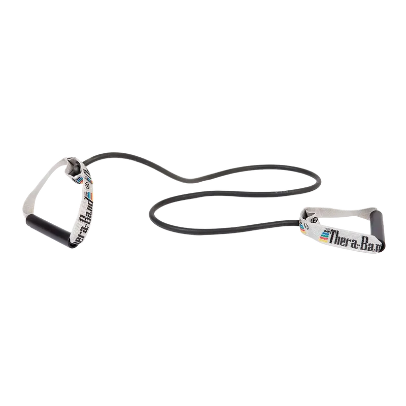 TheraBand Bodytrainer Tubing mit festen Griffen | 1,40 m