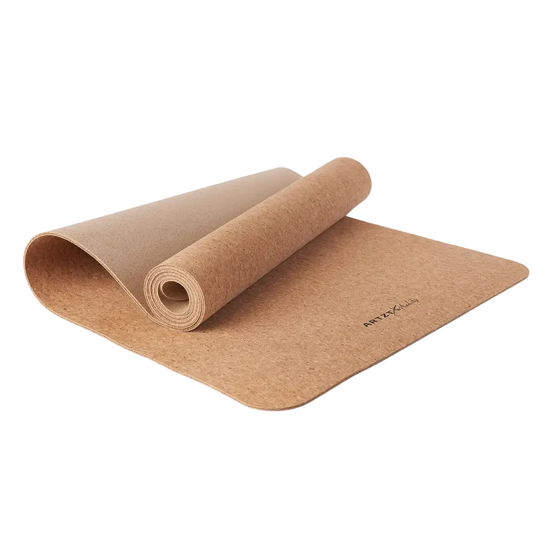 Yogamatte PLUS aus recyceltem Kork | 180 x 60 x 0,6 cm