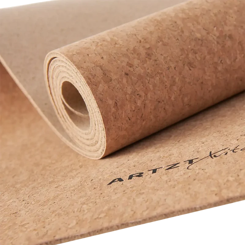 Yogamatte PLUS aus recyceltem Kork | 180 x 60 x 0,6 cm