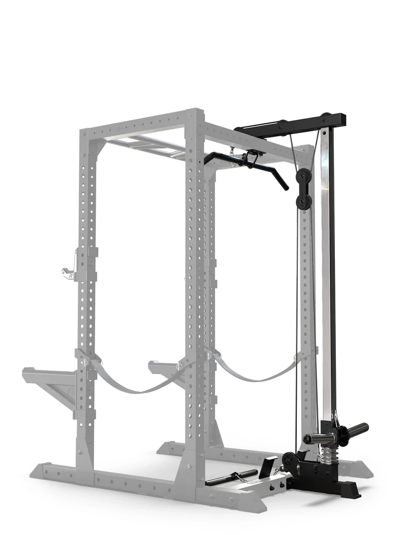 R7 Latzug- & Ruderstation Anbau für Power Racks