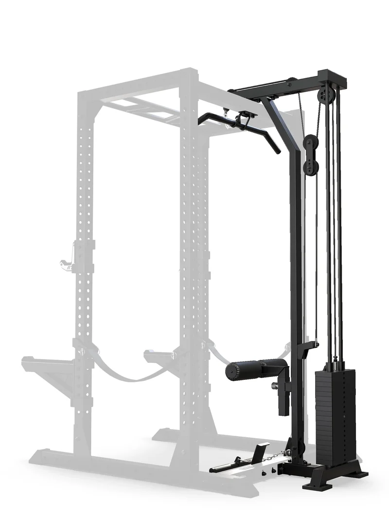 R7 Latzug- & Ruderstation Anbau für Power Racks