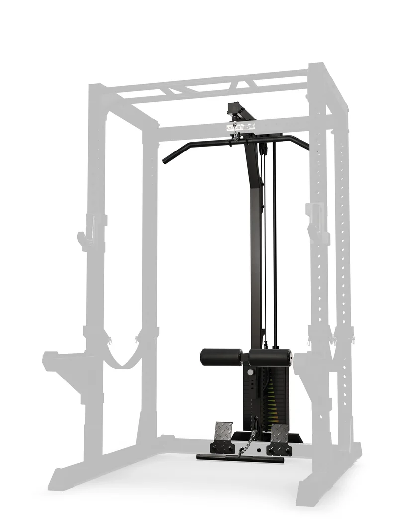 R7 Latzug- & Ruderstation Anbau für Power Racks