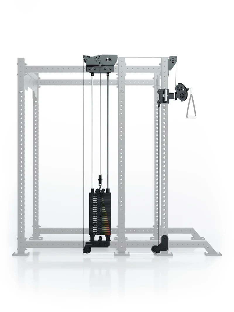 R8 Bradley | 95kg Kabelzug Anbau | Links | 42cm Crossbar | Position 4