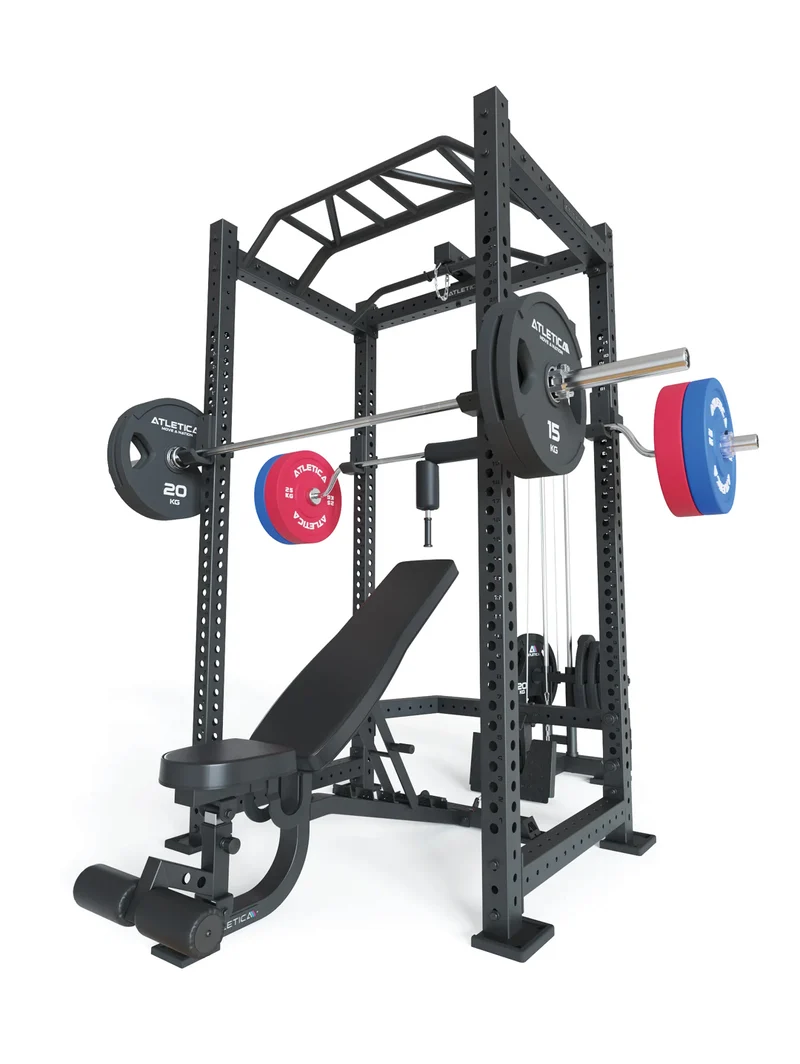 R8 BlackHawk | Power Rack | Schwarz