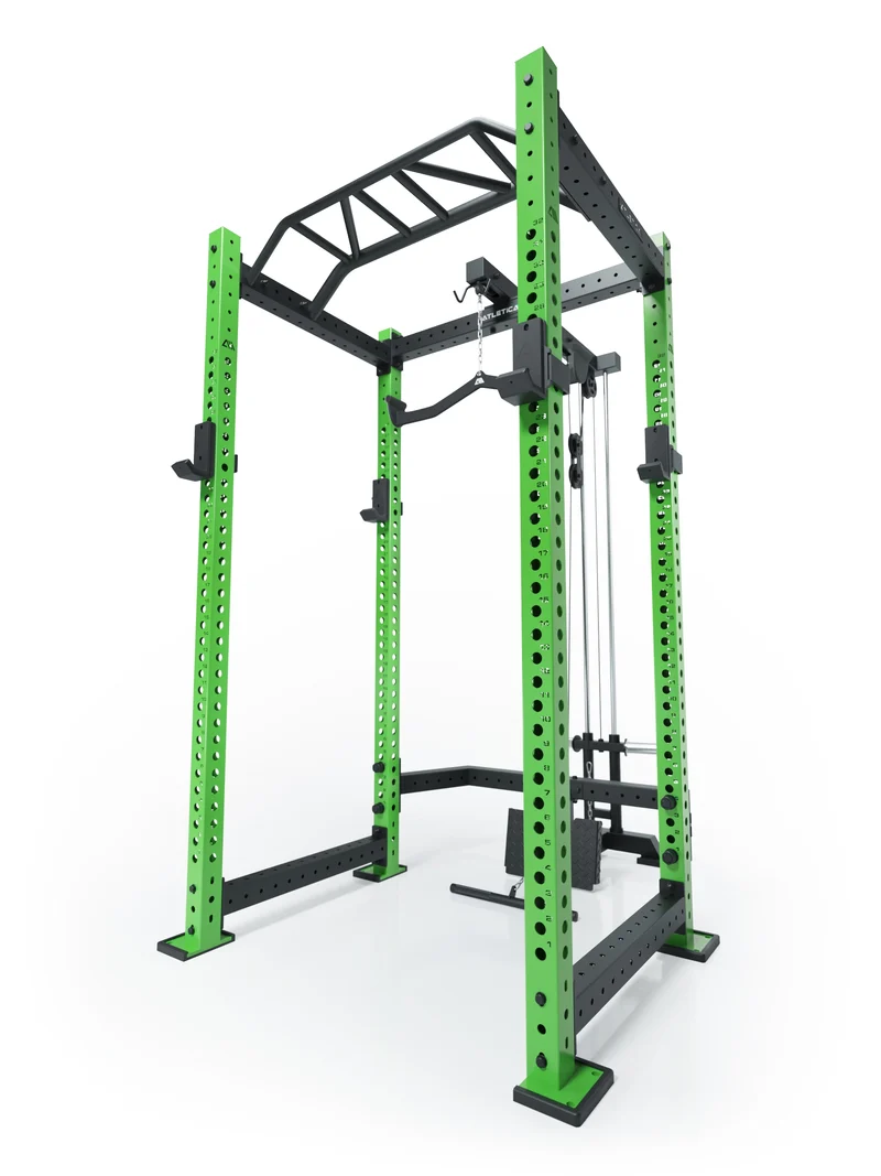 R8 BlackHawk | Power Rack | Electric Green