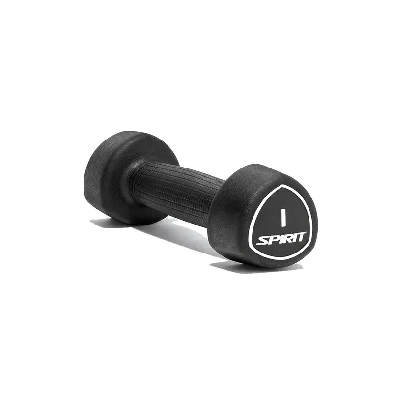 Spirit Fitness Tri-Studio Rubber Kurzhantel