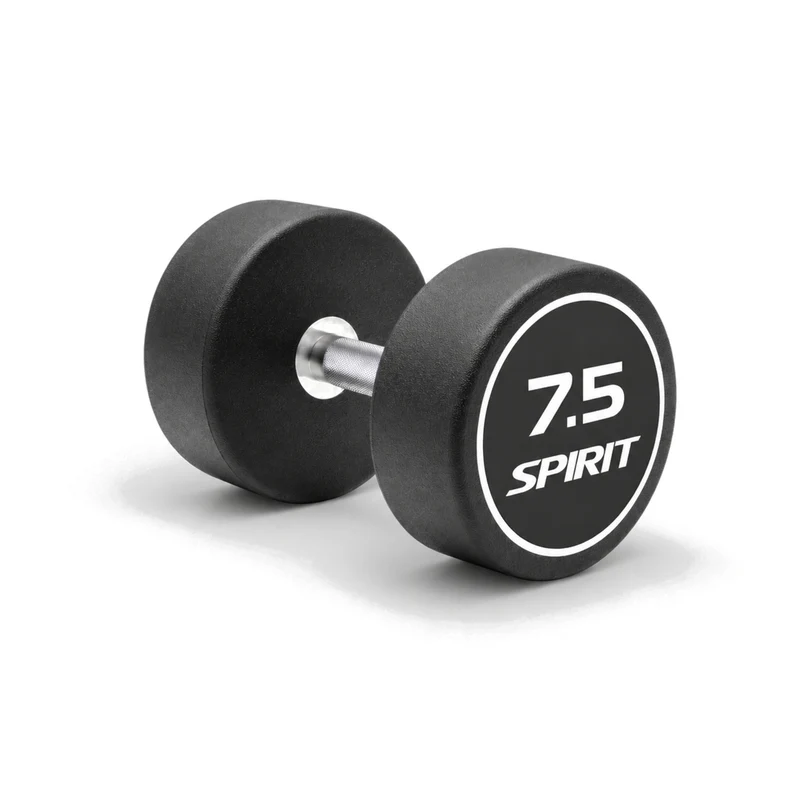 Spirit Fitness Round Rubber Kurzhantel