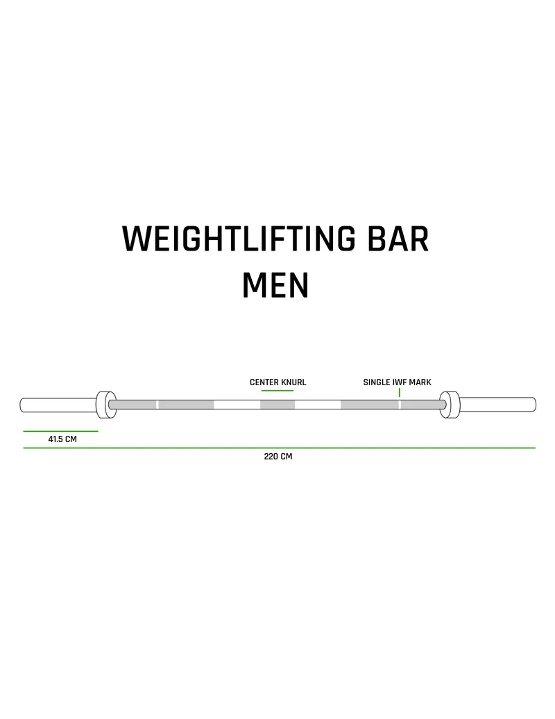 Weightlifting Competition Bar 20kg