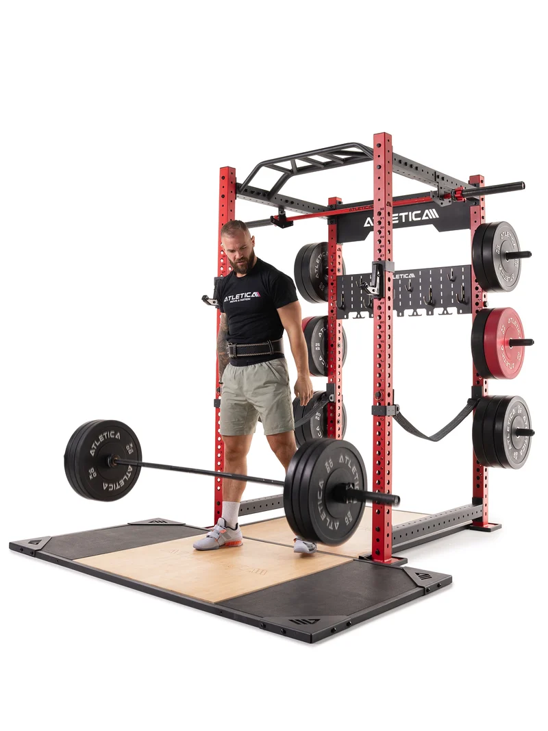 Deadlift Plattform | T-Form | Verbundgummi Boden