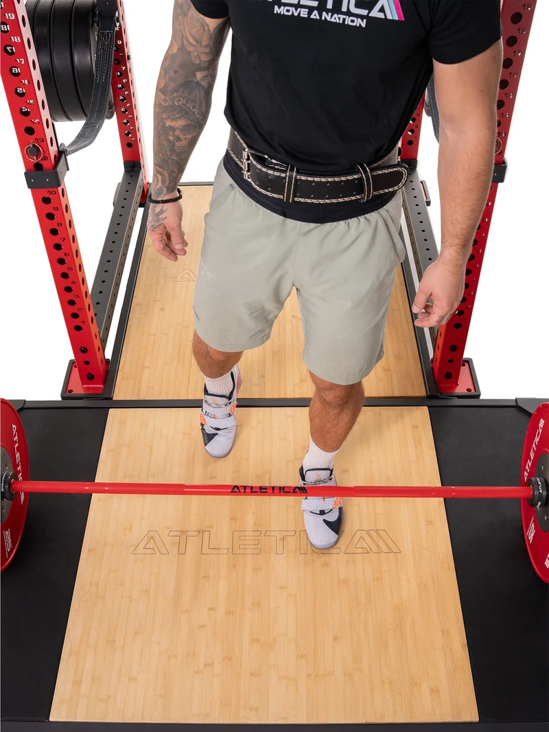 Deadlift Plattform | T-Form | Verbundgummi Boden