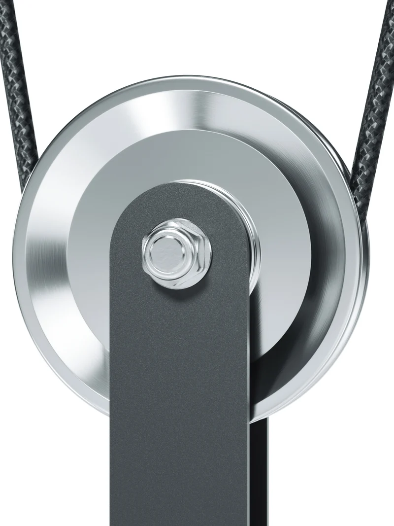 Seilrollen | Aluminium | 105mm | 4 Rollen