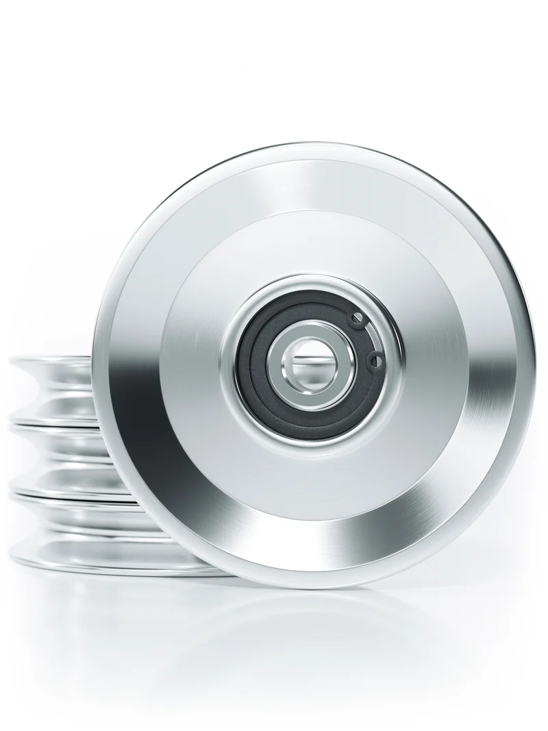 Seilrollen | Aluminium | 105mm | 4 Rollen