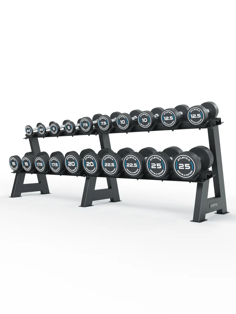 Rundhanteln PRO | Set 4 - All-In Low | 2.5 - 25kg | ohne Ablage