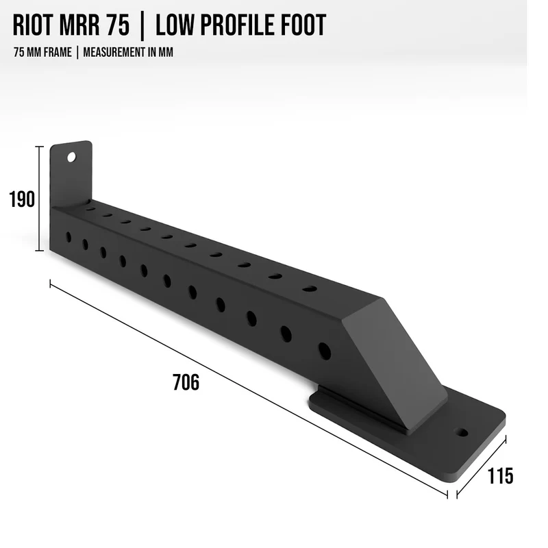 Riot MRR 75 | Low Profile Foot