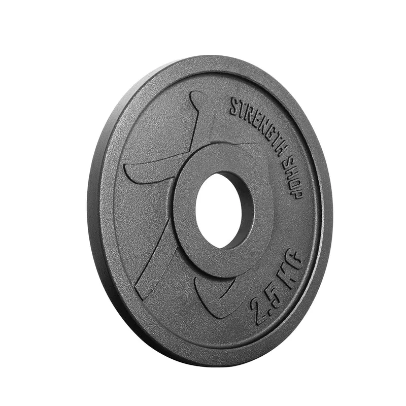 Deep Dish Cast Iron Plates, 1.25kg-25kg & Sets