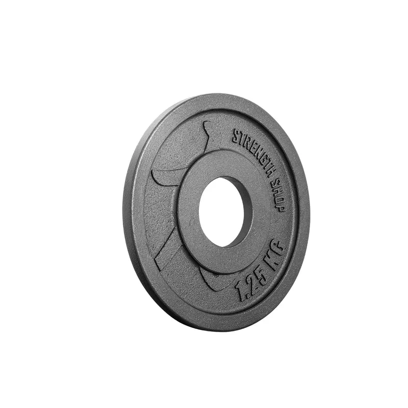 Deep Dish Cast Iron Plates, 1.25kg-25kg & Sets