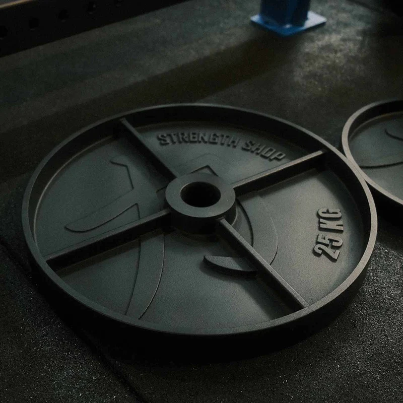 Deep Dish Cast Iron Plates, 1.25kg-25kg & Sets