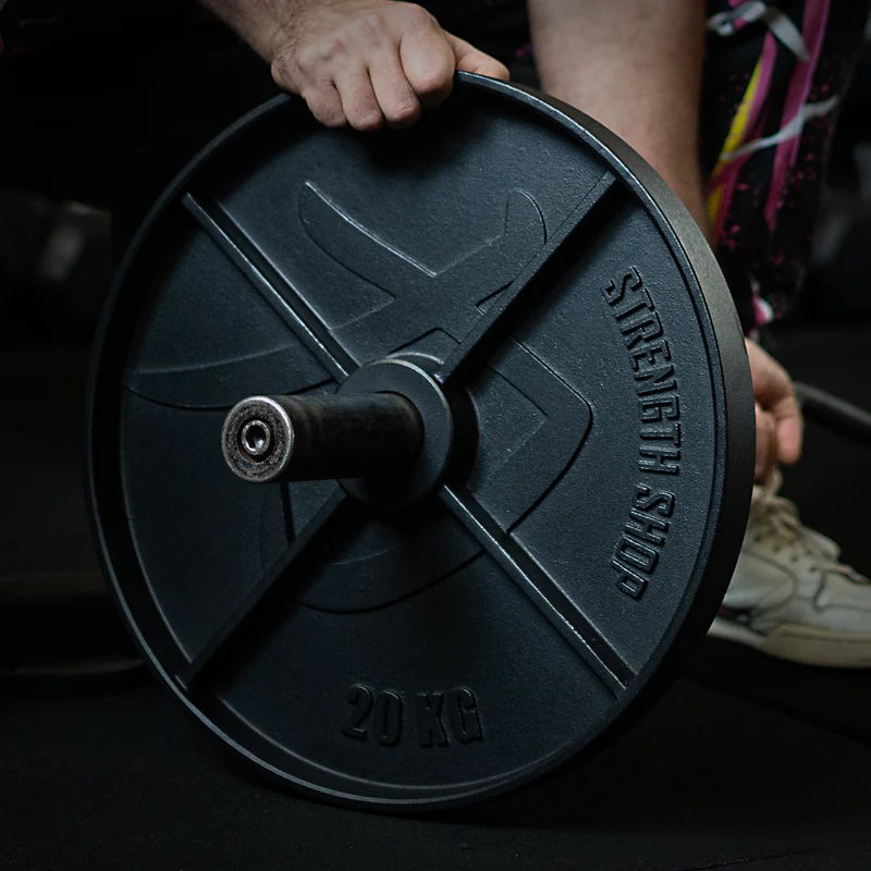 Deep Dish Cast Iron Plates, 1.25kg-25kg & Sets