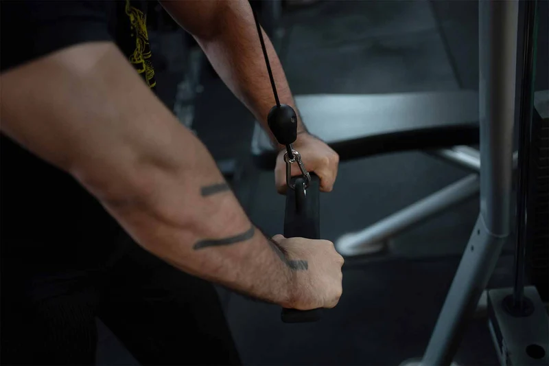 Triceps Grip / Flat Push Down Bar - Tricepatops
