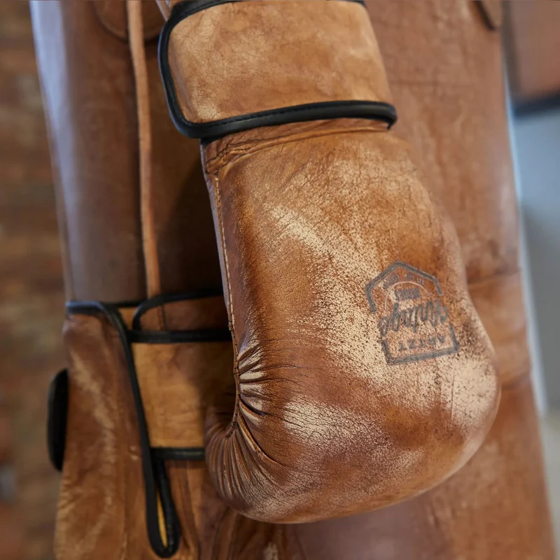Boxhandschuhe auch echtem Rindsleder | 12 oz. (ca. 340 g), 2 Stück