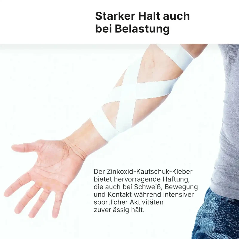 Sport Tape | 2 x 10 m, 100 % Baumwolle
