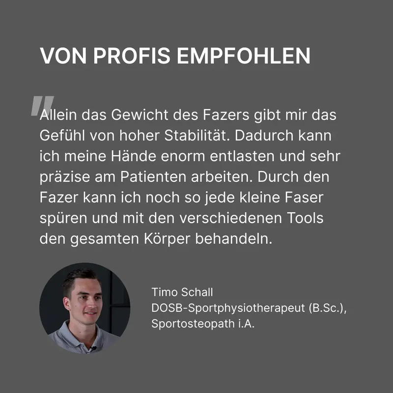 Fazer Tool für Faszientherapie