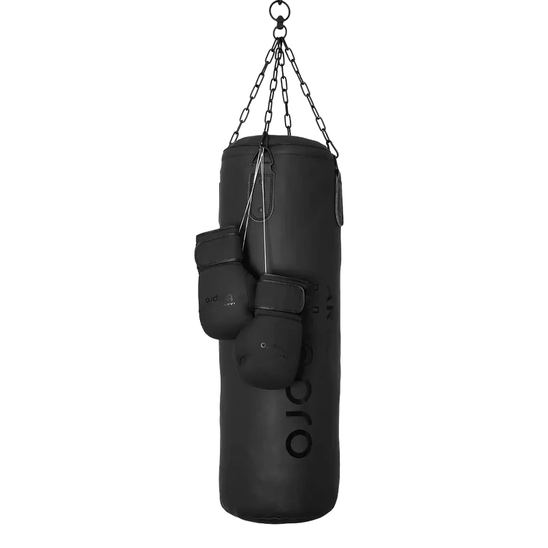 Boxsack Set inkl. Boxhandschuhe (12 oz) & Bandagen