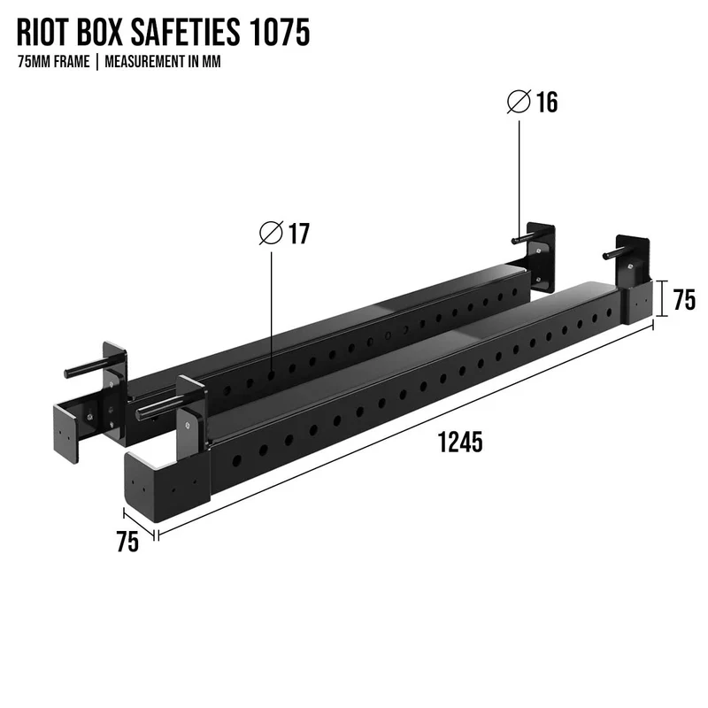 Riot MRR 75 | Box Safeties – 1075, Pair