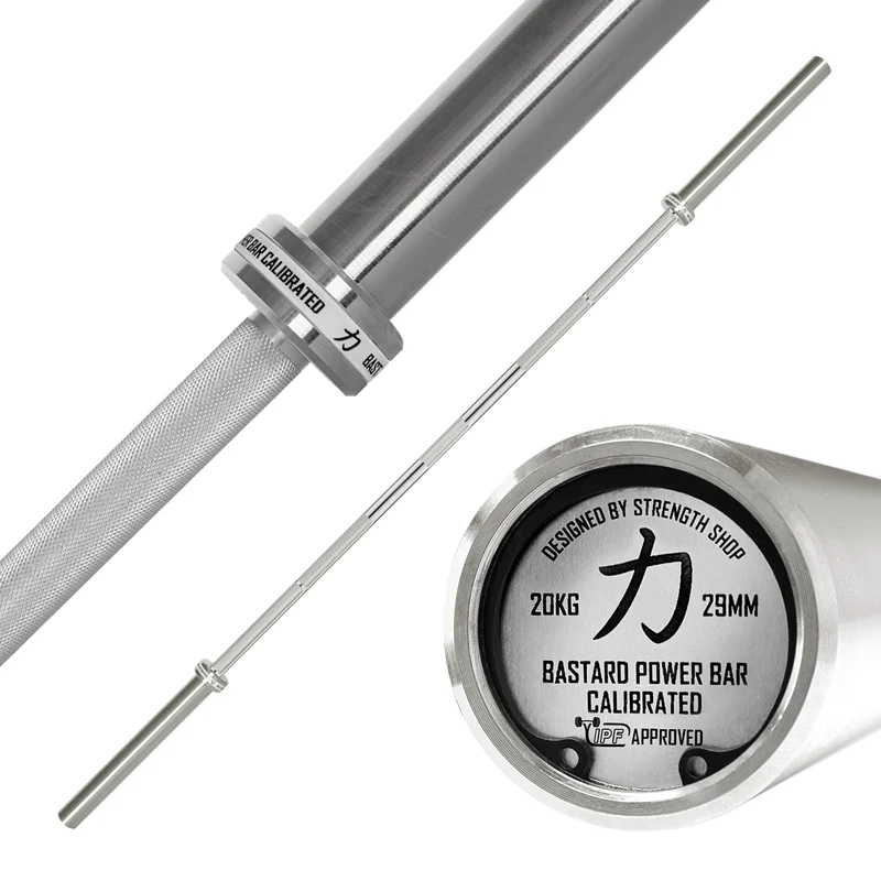 Calibrated Bastard Power Bar - Stainless Steel, IPF Approved