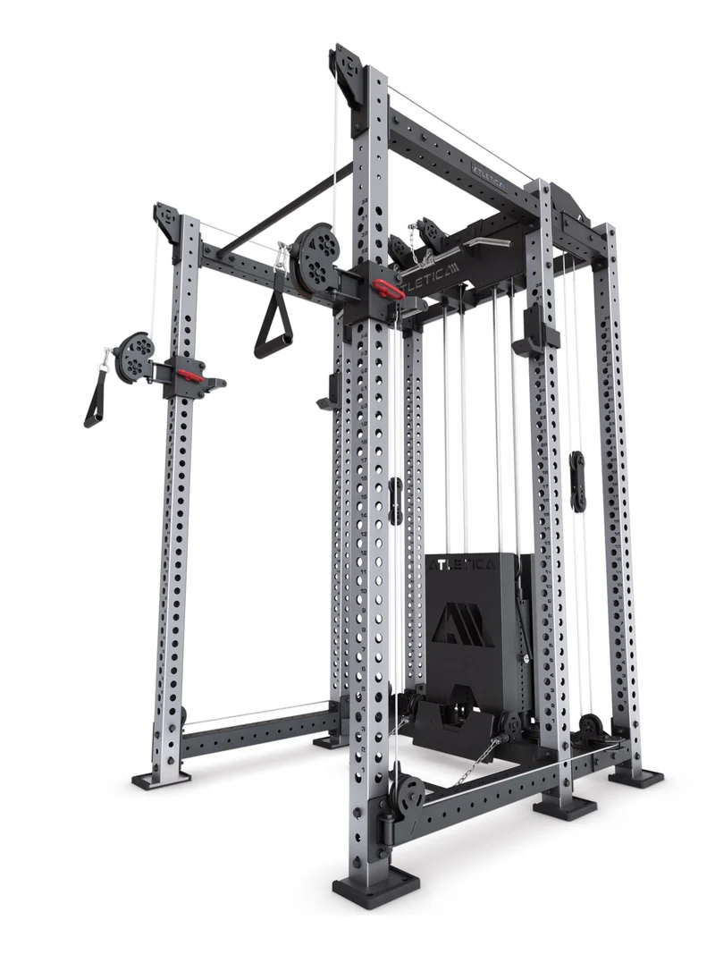 R8 Alpha | Power Rack | Edelstahl