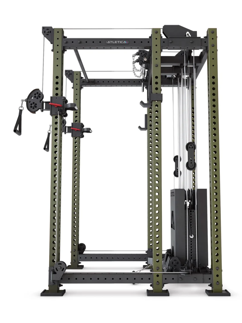 R8 Alpha | Power Rack | Military Green