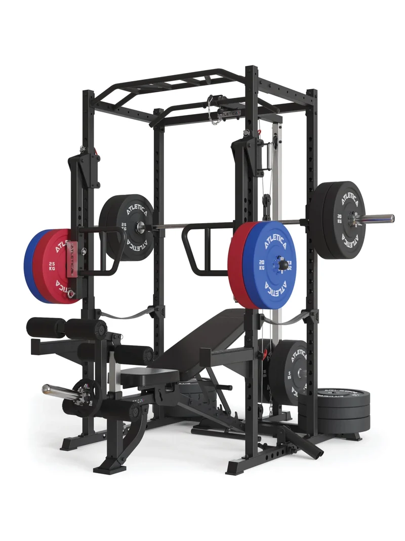 R5 Boost | Power Rack | Latzug- & Rudereinheit | Jammer Arms | 195cm