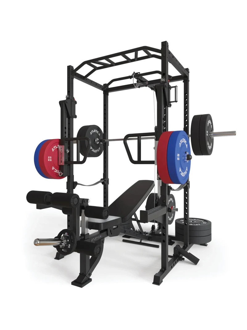 R5 Boost | Power Rack | Latzug- & Rudereinheit | Jammer Arms | 195cm