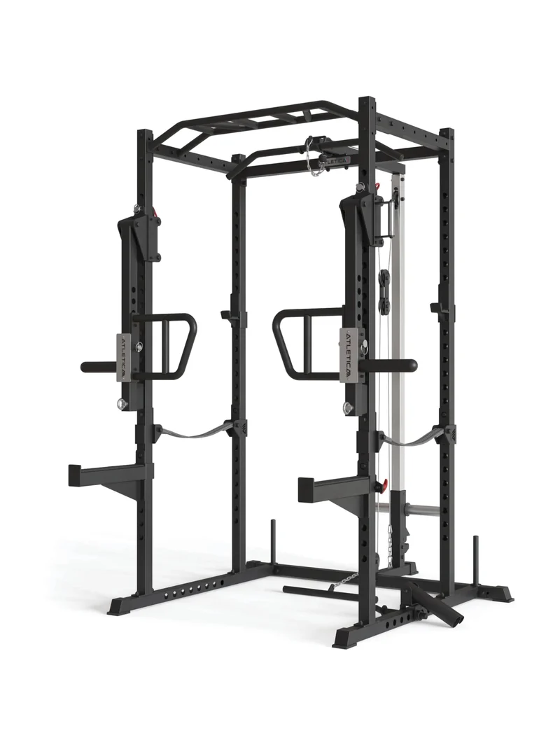 R5 Boost | Power Rack | Latzug- & Rudereinheit | Jammer Arms | 195cm