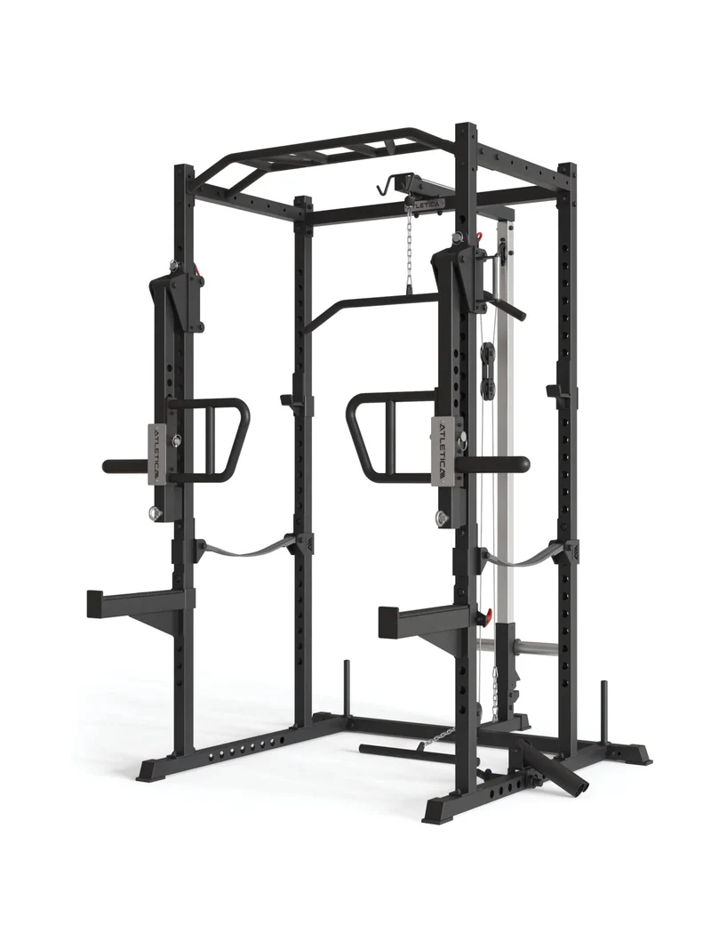 R5 Boost | Power Rack | Latzug- & Rudereinheit | Jammer Arms | 195cm