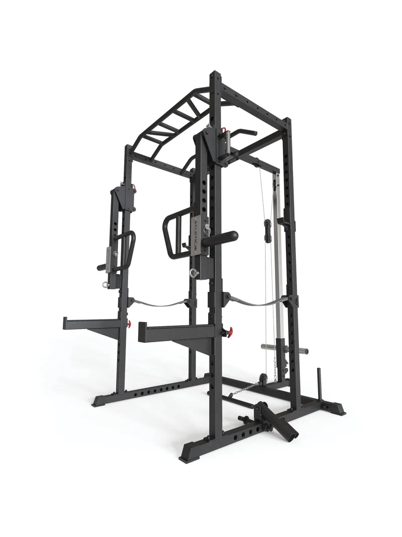 R5 Boost | Power Rack | Latzug- & Rudereinheit | Jammer Arms | 195cm
