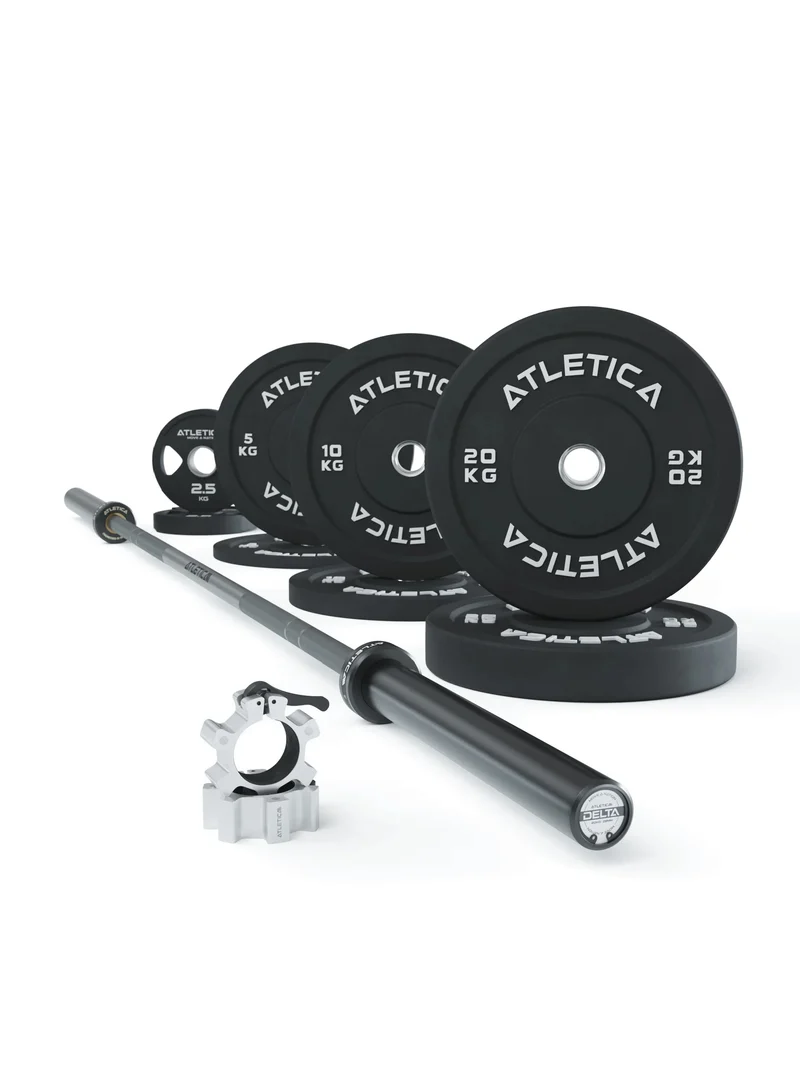 Langhantel Set | Delta HighRep | 75kg Bumper Plates