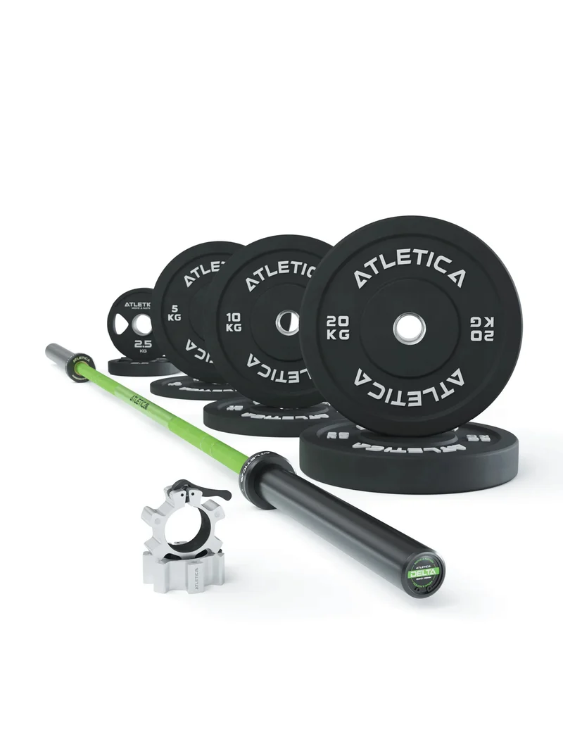 Langhantel Set | Delta HighRep | 75kg Bumper Plates