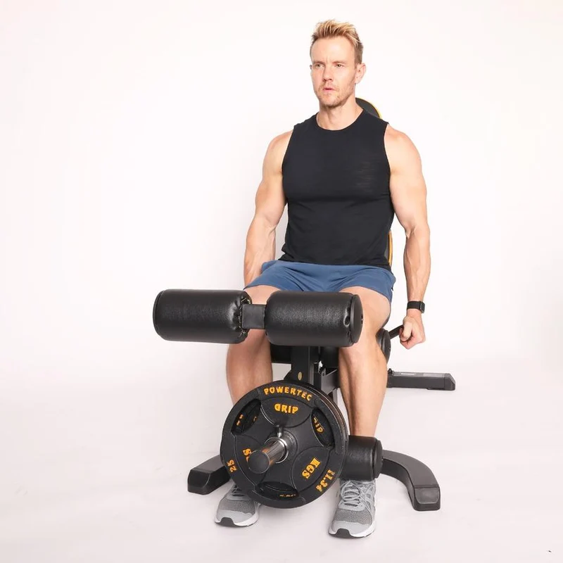 Powertec® BEINSTRECKER & BEINBEUGER ERWEITERUNG WB-LLA - BLACK