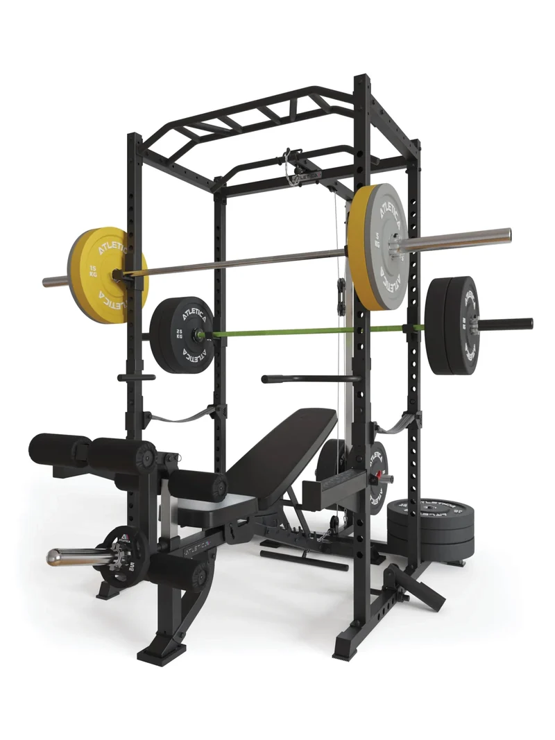 R5 Combat | Power Rack | Latzug- & Rudereinheit | 195cm