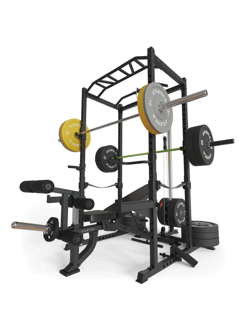 R5 Combat | Power Rack | Latzug- & Rudereinheit | 195cm
