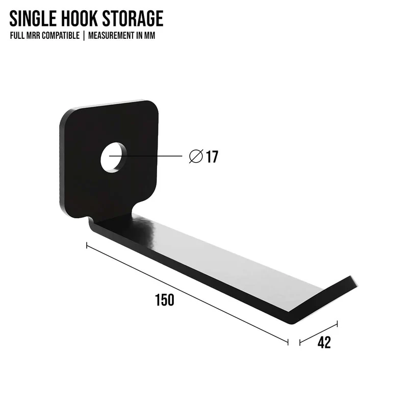 Single Hook Storage | MRR Compatible