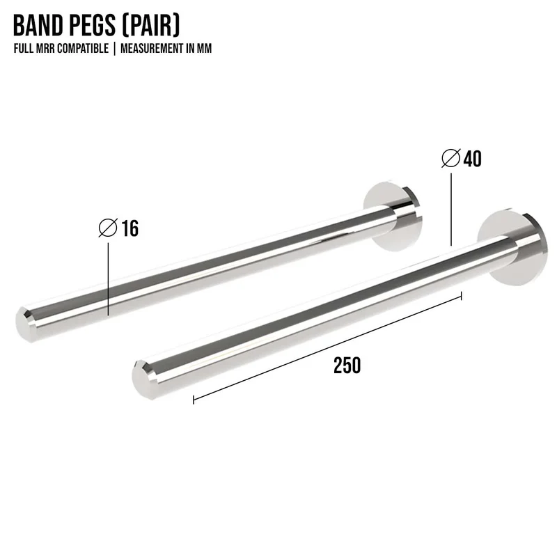 Band Pegs | MRR Compatible, Pair
