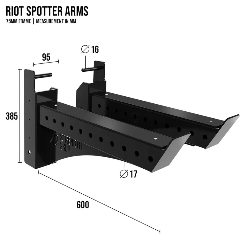 Riot MRR 75 | Spotter Arm, Pair