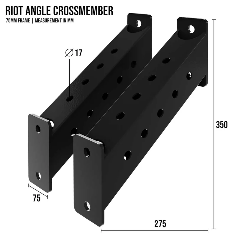 Riot MRR 75 | Angled Crossmember