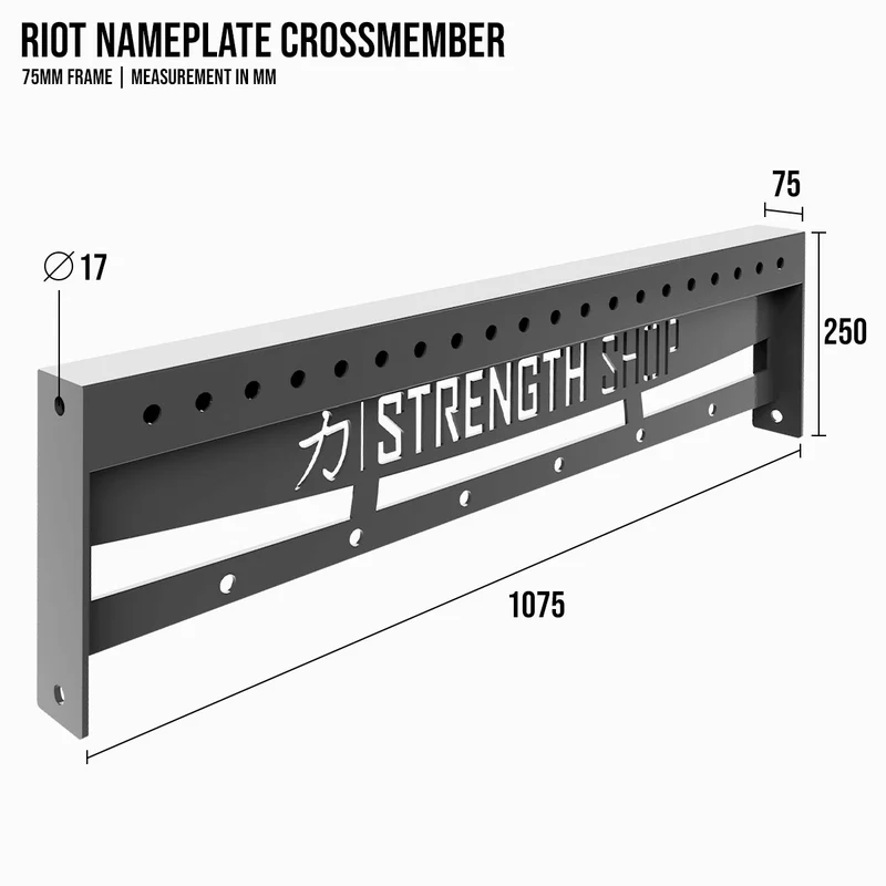 Riot MRR 75 | Nameplate Crossmember