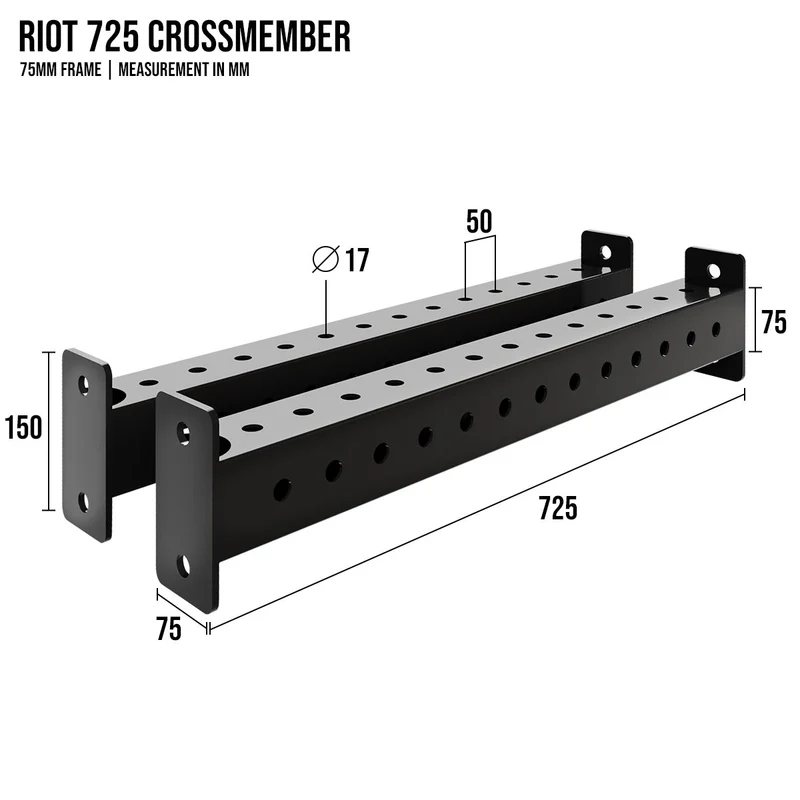 Riot MRR 75 | Crossmembers